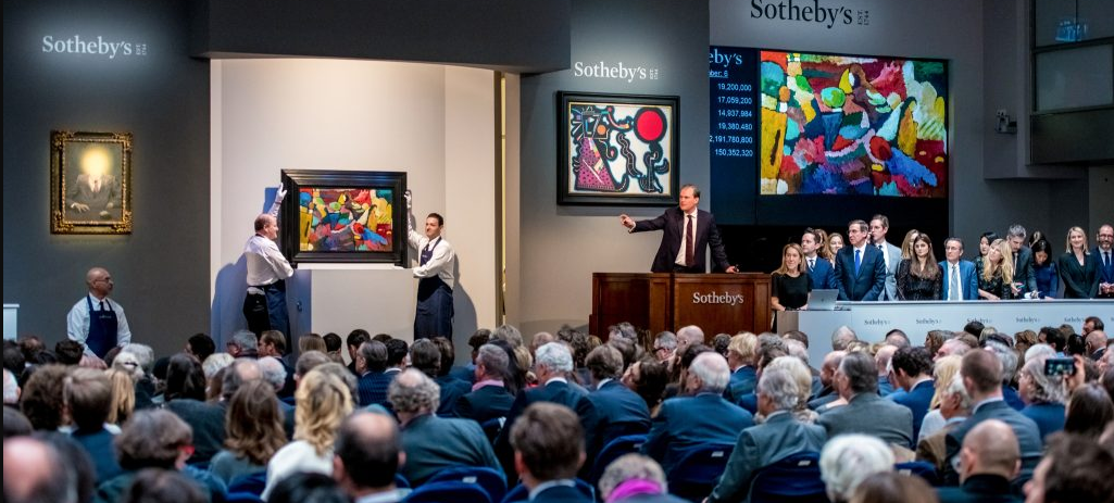 Influence of Crypto on the Auction Houses